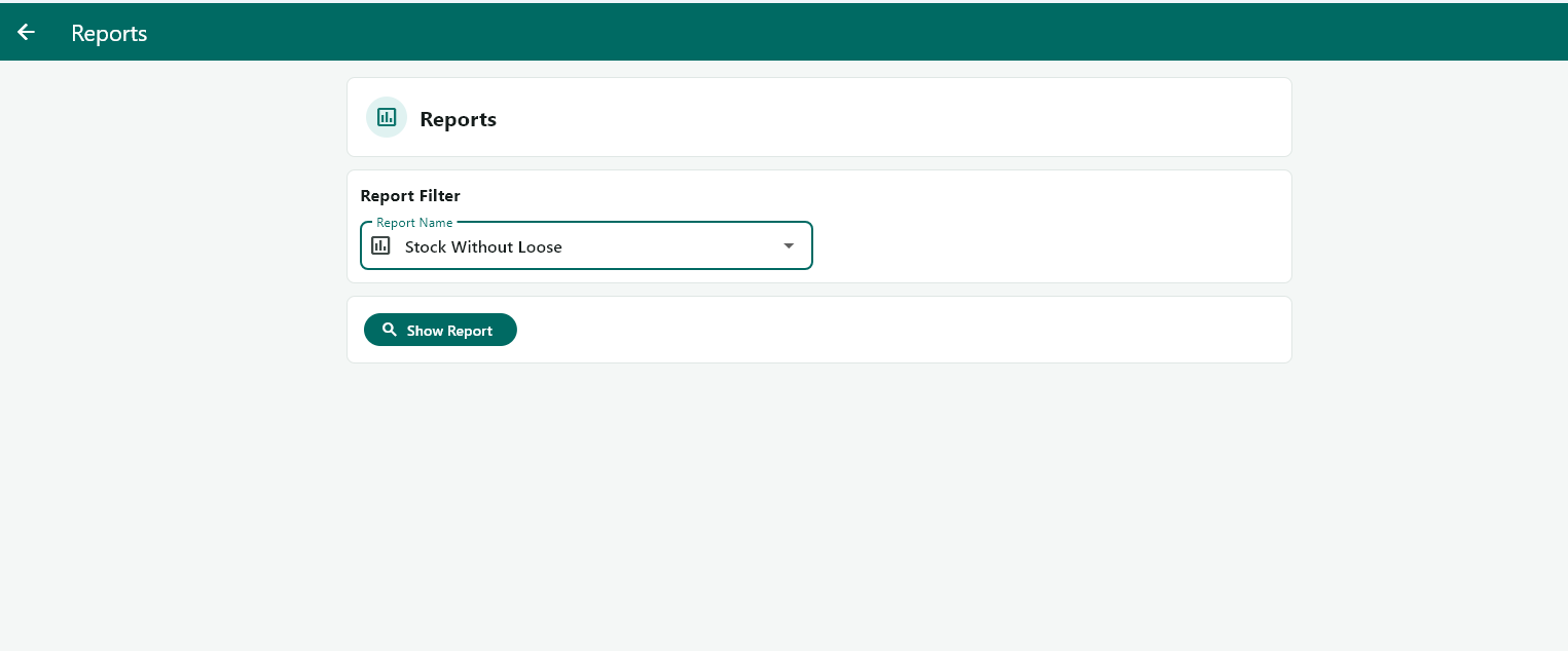 Reports Page